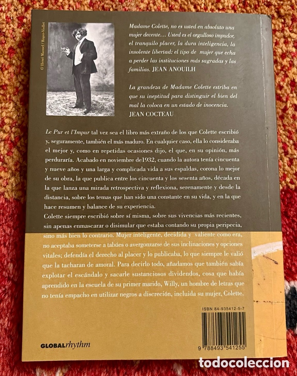 Libros de segunda mano: &ldquo;Lo puro y lo impuro&ldquo; Colette. - Foto 2