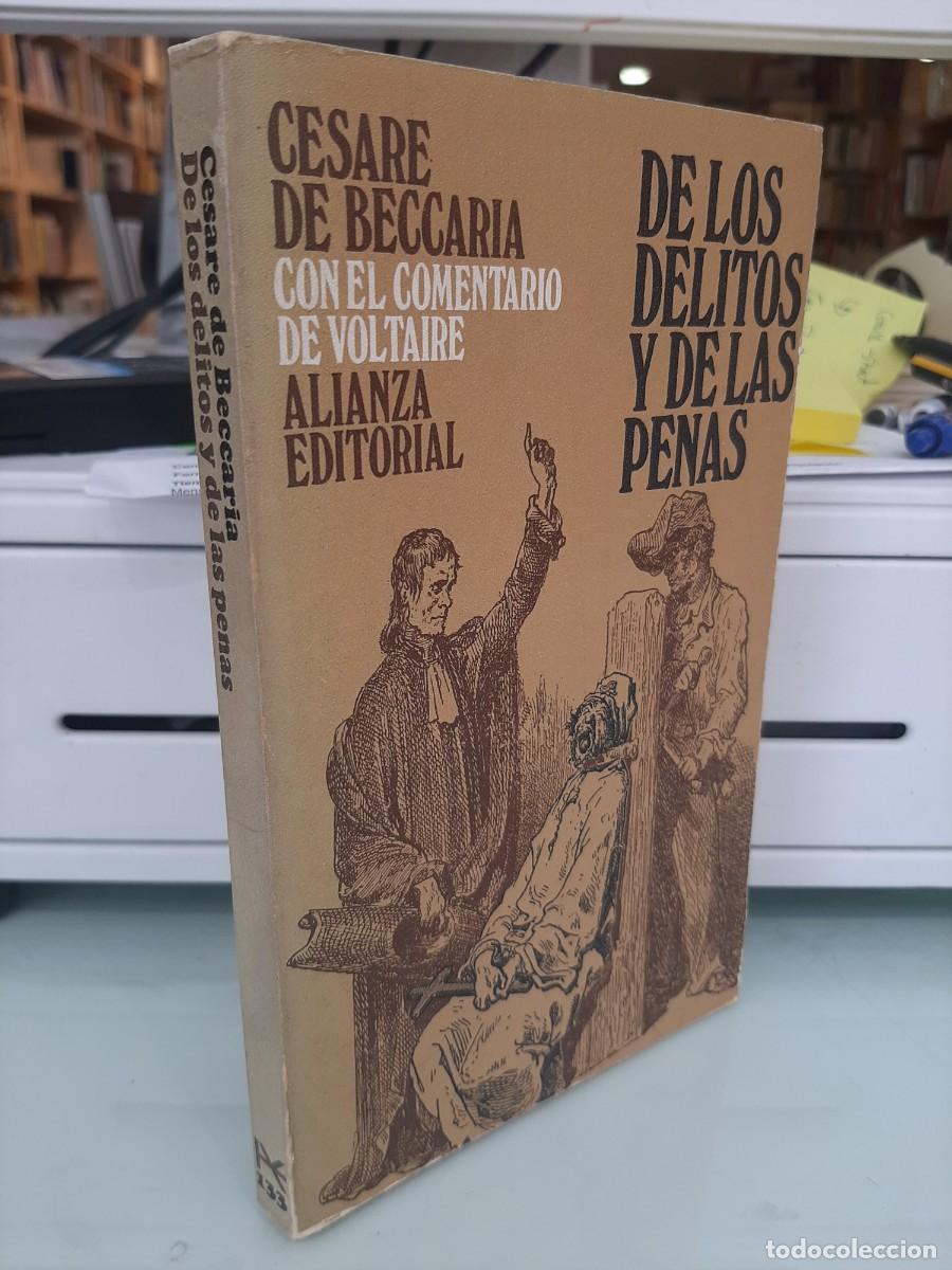 Libros de segunda mano: Cesare de Beccaria. De los delitos y de las penas - Foto 1