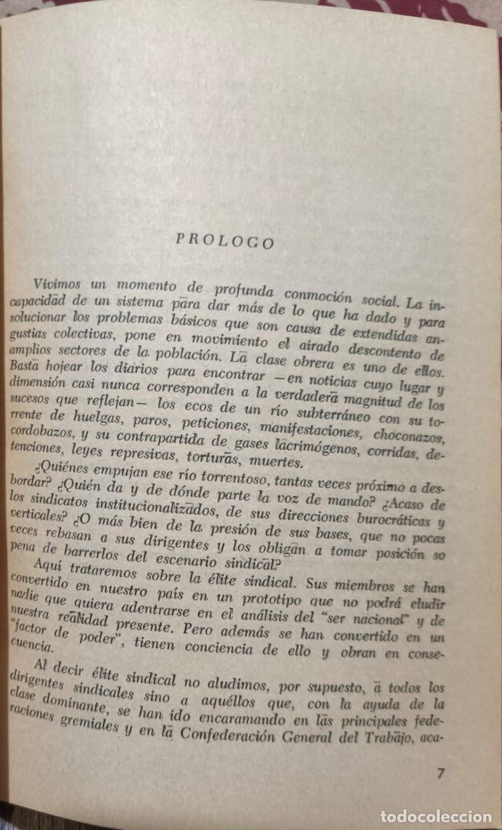 Libros de segunda mano: Jorge Correa &ndash; Los jerarcas sindicales (ca. 1972s) - Foto 2