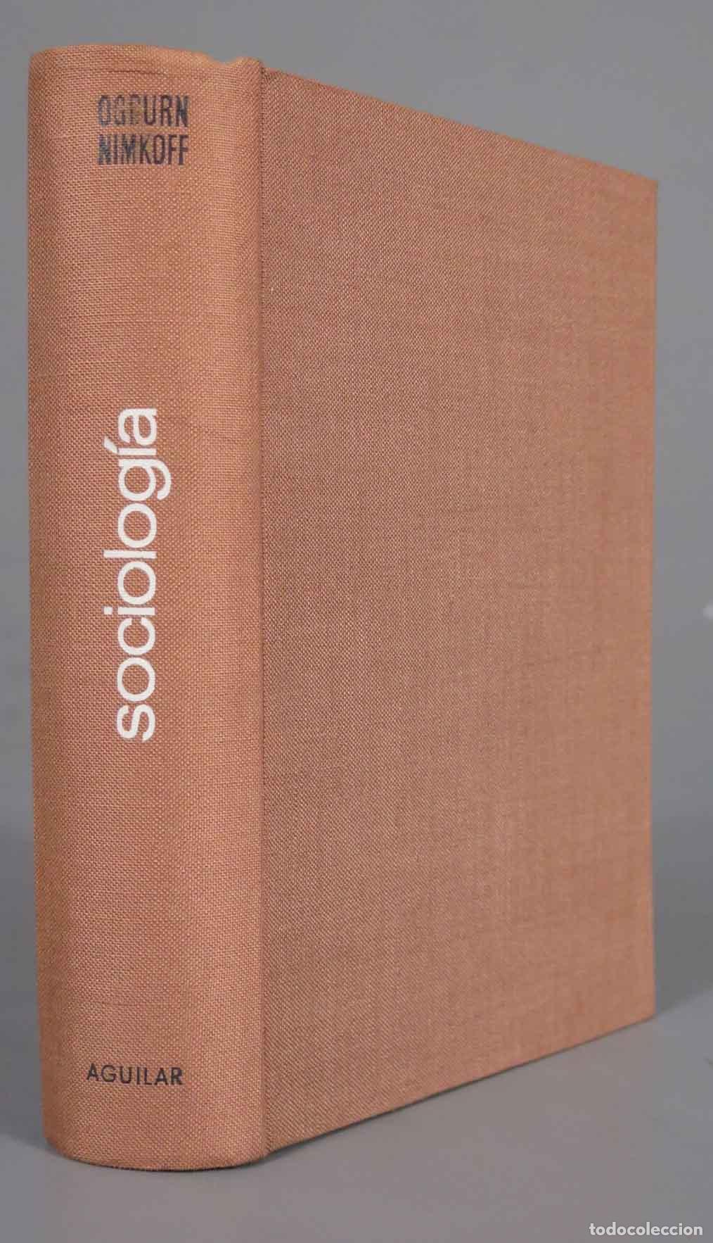 Libros de segunda mano: Sociolog&iacute;a Ogburn Nimkoff - Foto 1