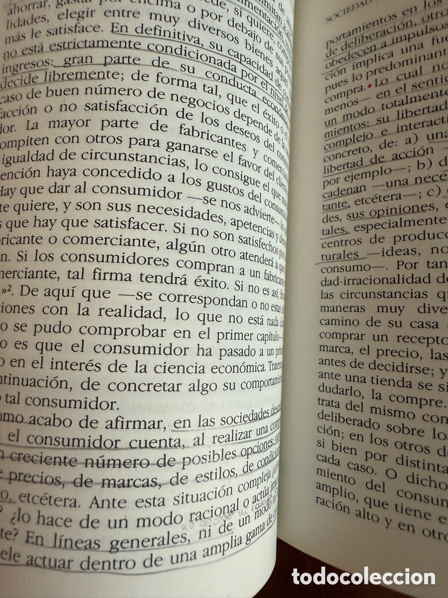 Libros de segunda mano: Sociedad de consumo a la espa&ntilde;ola Jos&eacute; Castillo Castillo - Foto 3