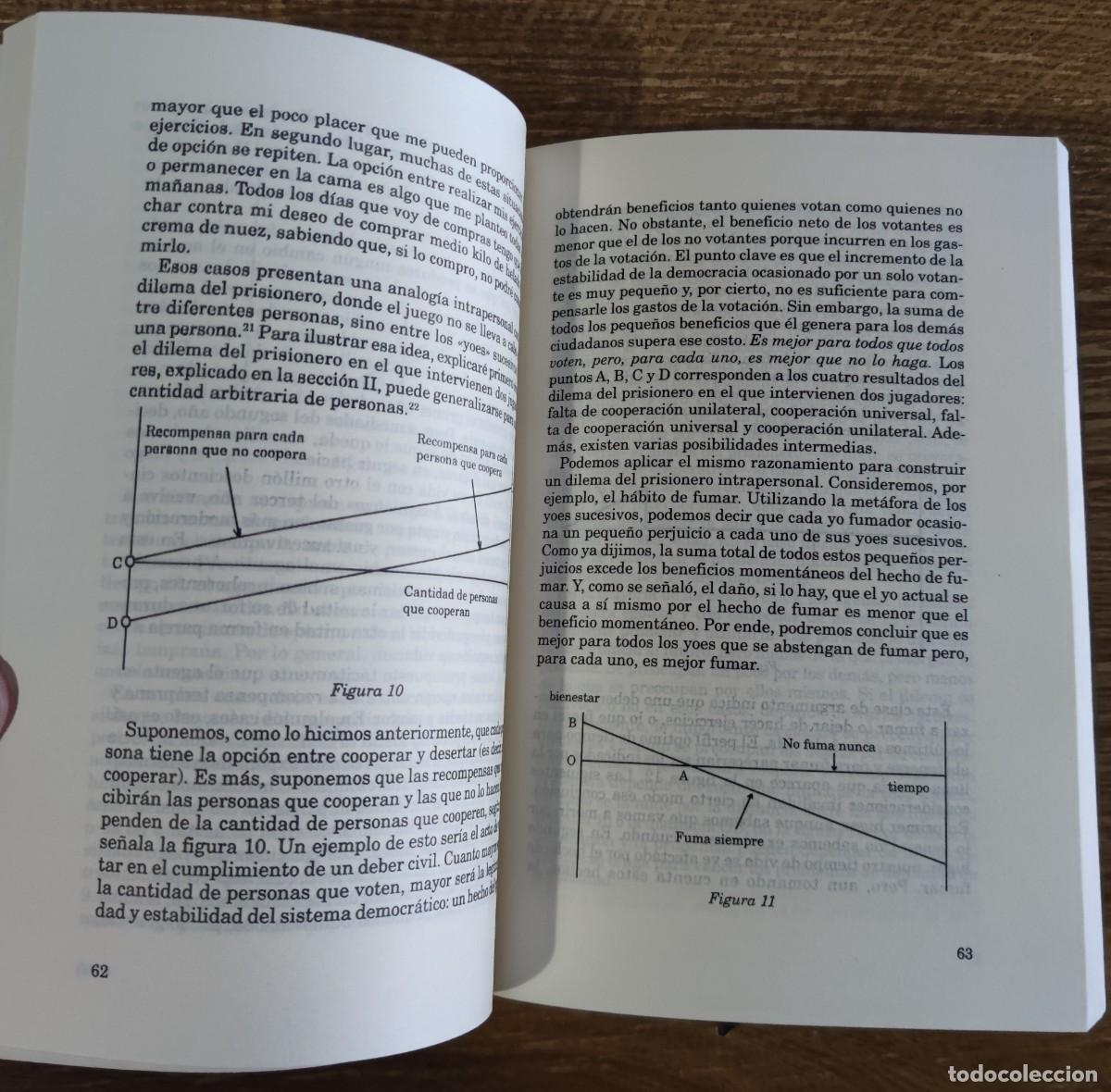 Libros de segunda mano: Libro - Egonomics (1997) Jon Elster - Foto 4