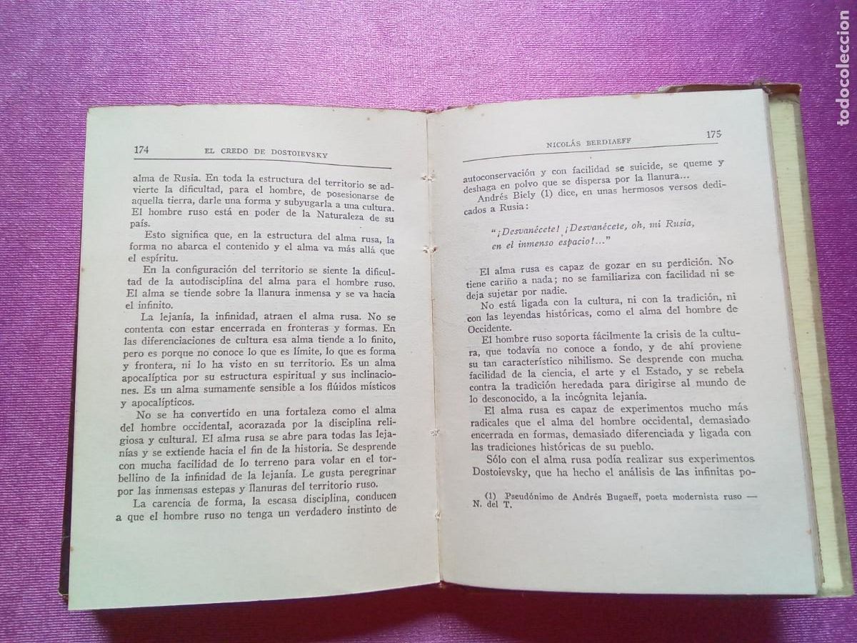 Libros de segunda mano: EL CREDO DE DOSTOIEVSKY.P/1/5 - Foto 4