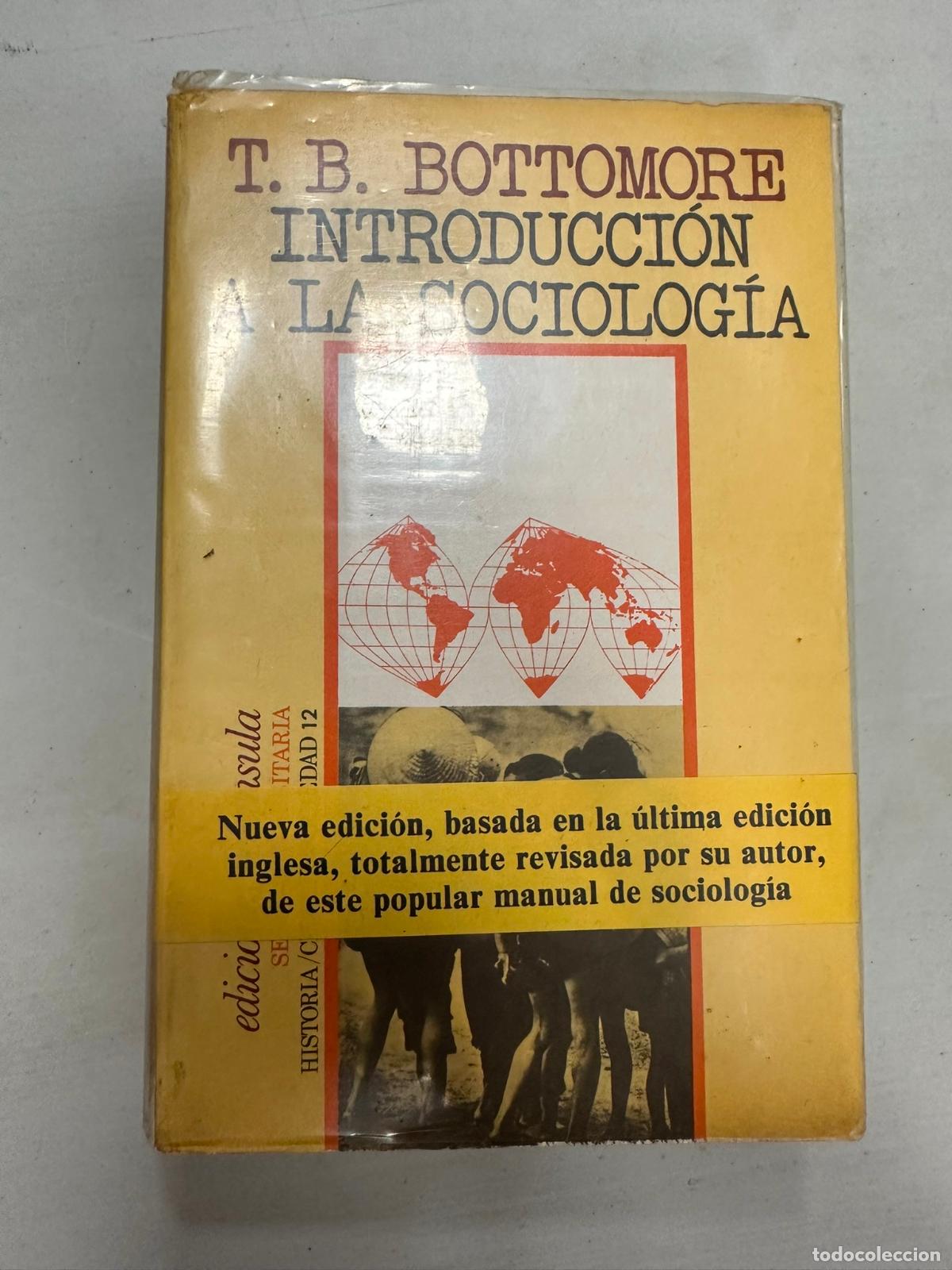 Libros de segunda mano: Introducci&oacute;n a la sociolog&iacute;a.- Bottomore, T. B. - Foto 1