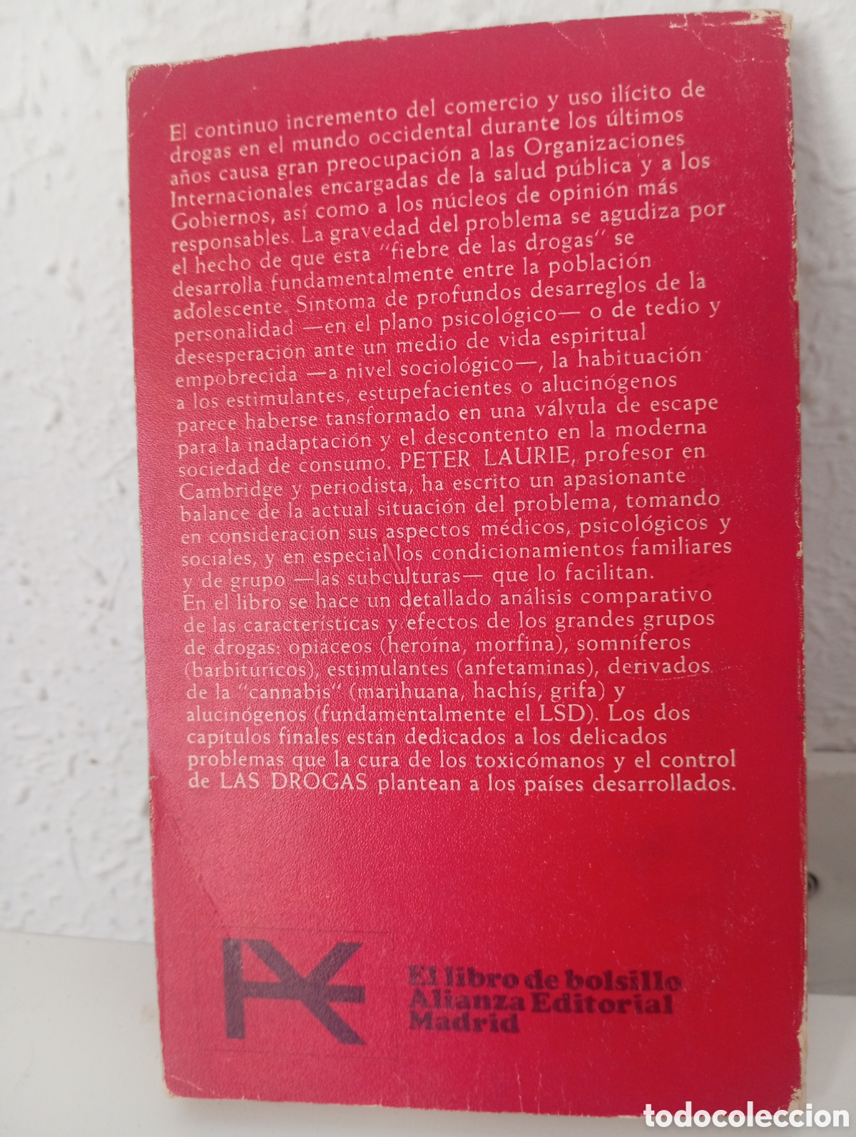 Libros de segunda mano: Las drogas. Peter Laurie. Alianza editorial - Foto 2