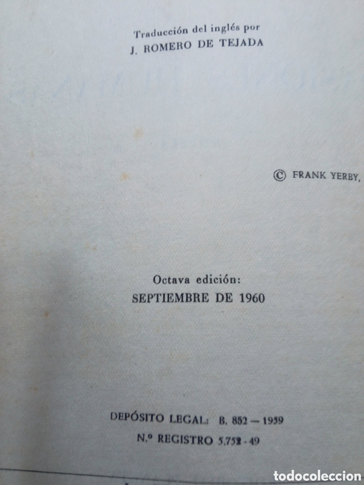 Libros de segunda mano: PASIONES HUMANAS a&ntilde;o 1960 - Foto 3