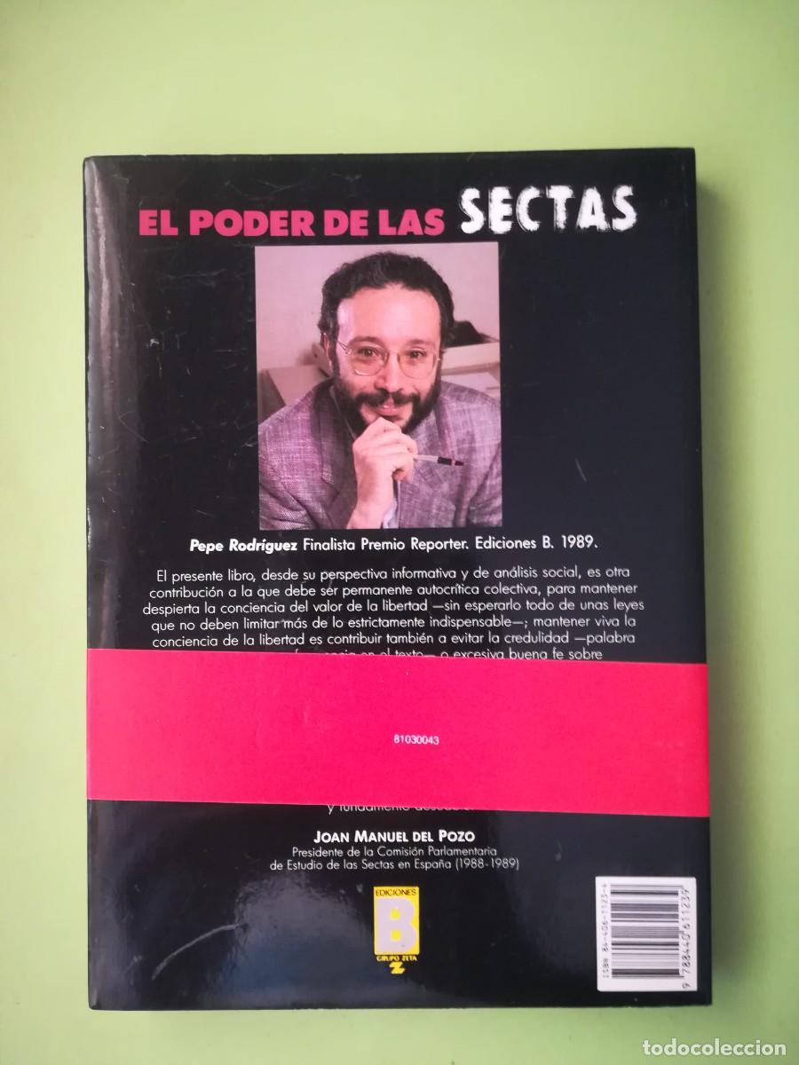 Libros de segunda mano: el poder de las sectas PepeRodriguez Ediciones b 1990 - Foto 2