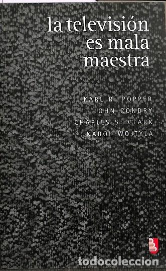 Libros de segunda mano: LA TELEVISI&Oacute;N ES MALA MAESTRA - V.V.A - EDITORES VARIOS - 2000
