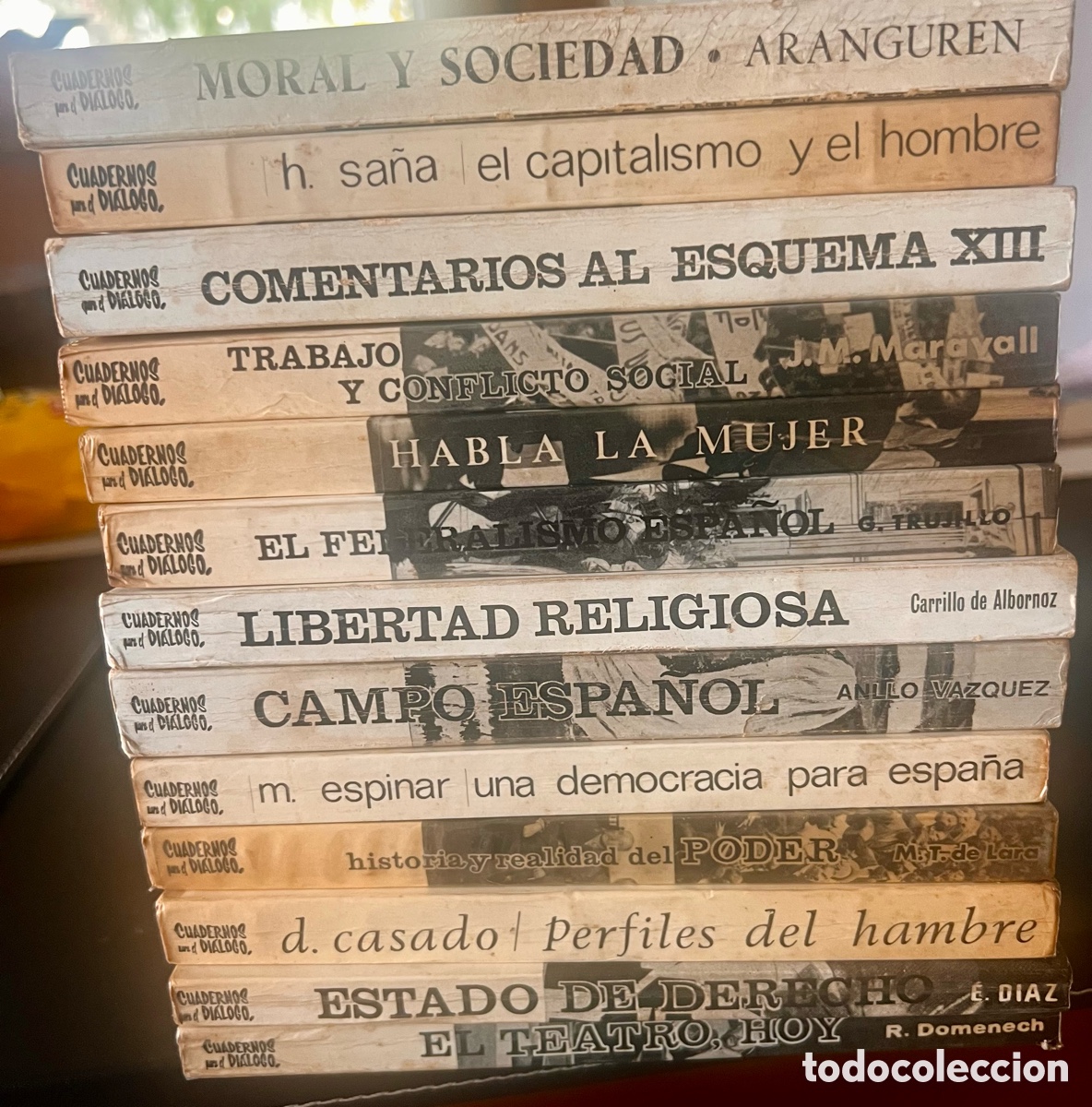 Libros de segunda mano: Cuadernos para el di&aacute;logo. 14 disponibles. - Foto 1
