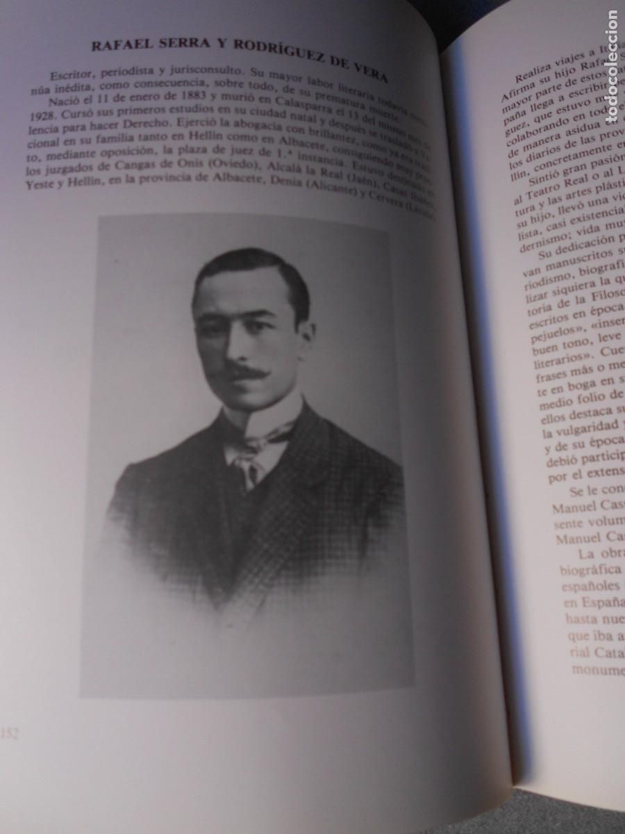 Libros de segunda mano: GENTE DE HELLIN. ANTONIO MORENO. - Foto 8