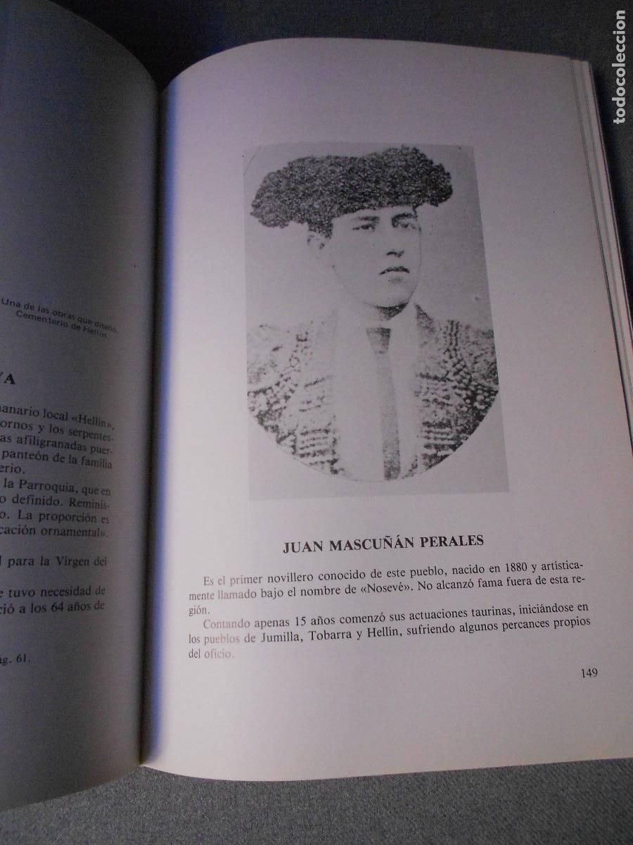 Libros de segunda mano: GENTE DE HELLIN. ANTONIO MORENO. - Foto 9