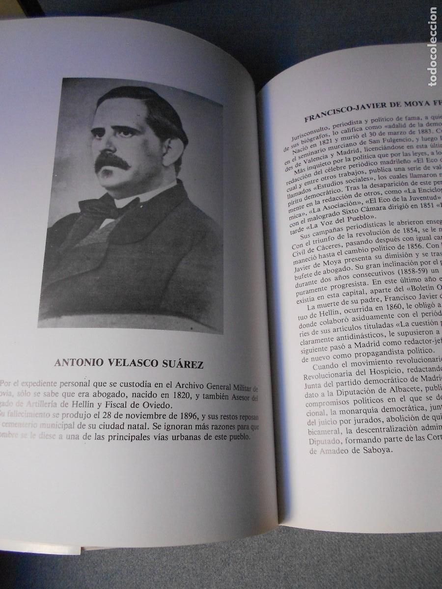 Libros de segunda mano: GENTE DE HELLIN. ANTONIO MORENO. - Foto 13