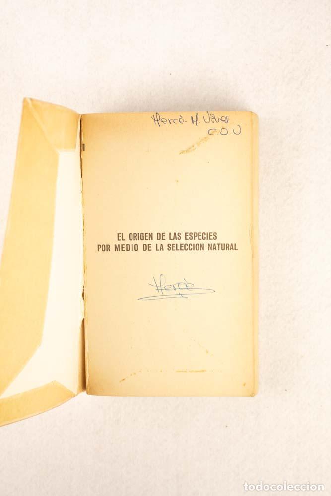 Libros de segunda mano: El origen de las especies - Charles Darwin - Foto 3