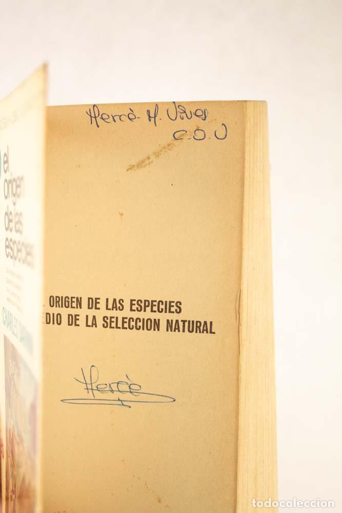 Libros de segunda mano: El origen de las especies - Charles Darwin - Foto 4