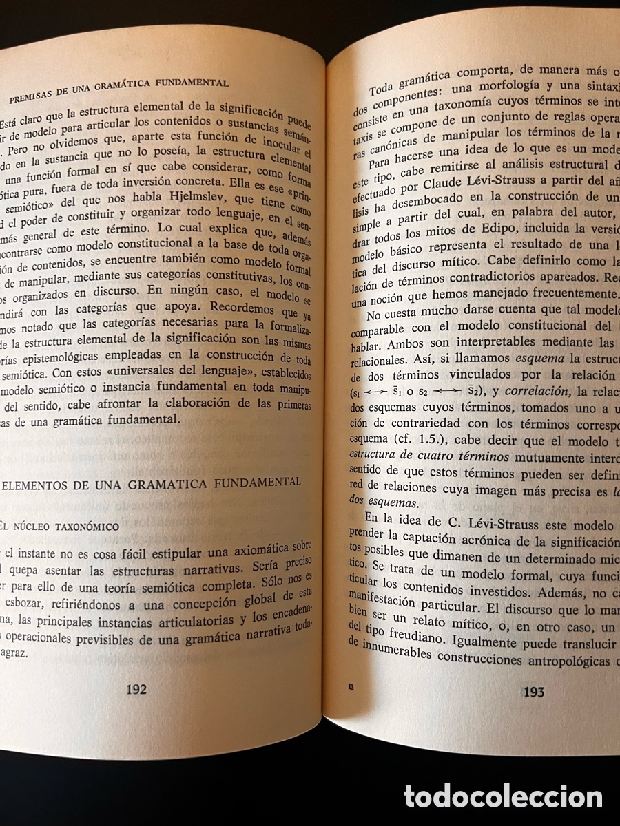 Libros de segunda mano: En torno al sentido . Greimas. - Foto 3