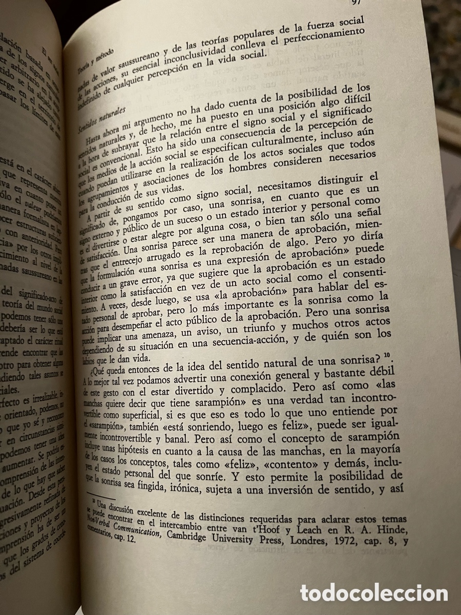 Libros de segunda mano: El ser social. Rom Harr&eacute;. Ed. Alianza - Foto 4
