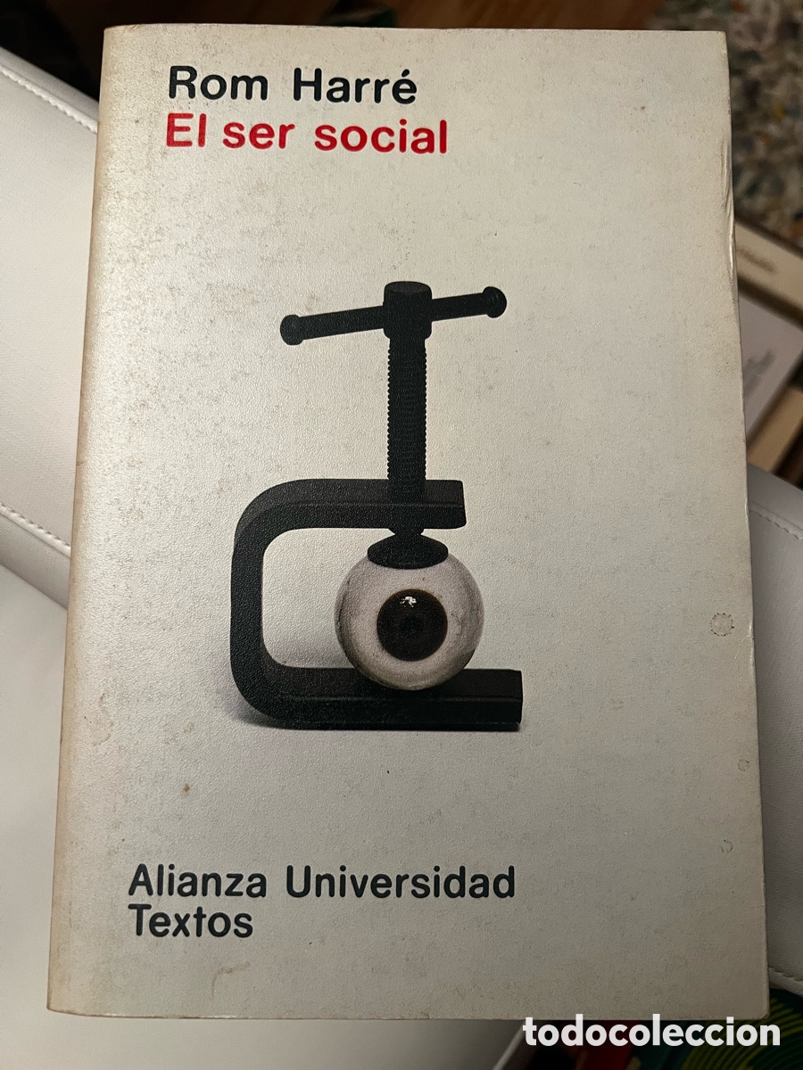 Libros de segunda mano: El ser social. Rom Harr&eacute;. Ed. Alianza - Foto 1