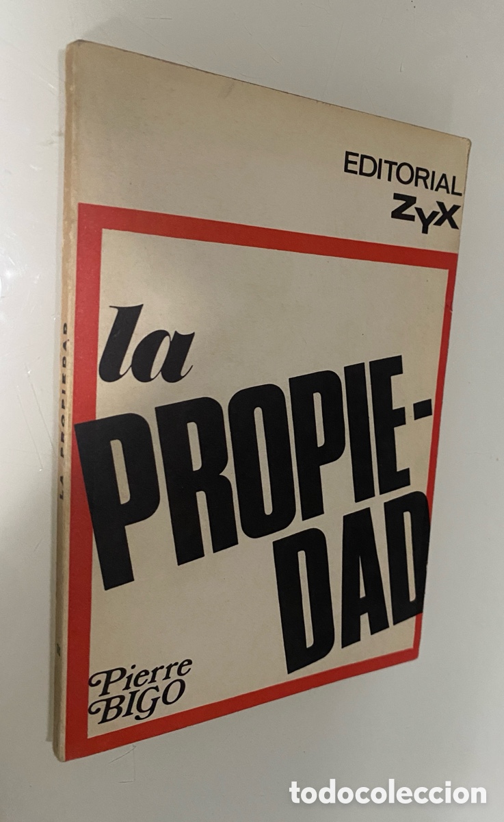 Libros de segunda mano: La propiedad - BIGO, Pierre - Foto 1