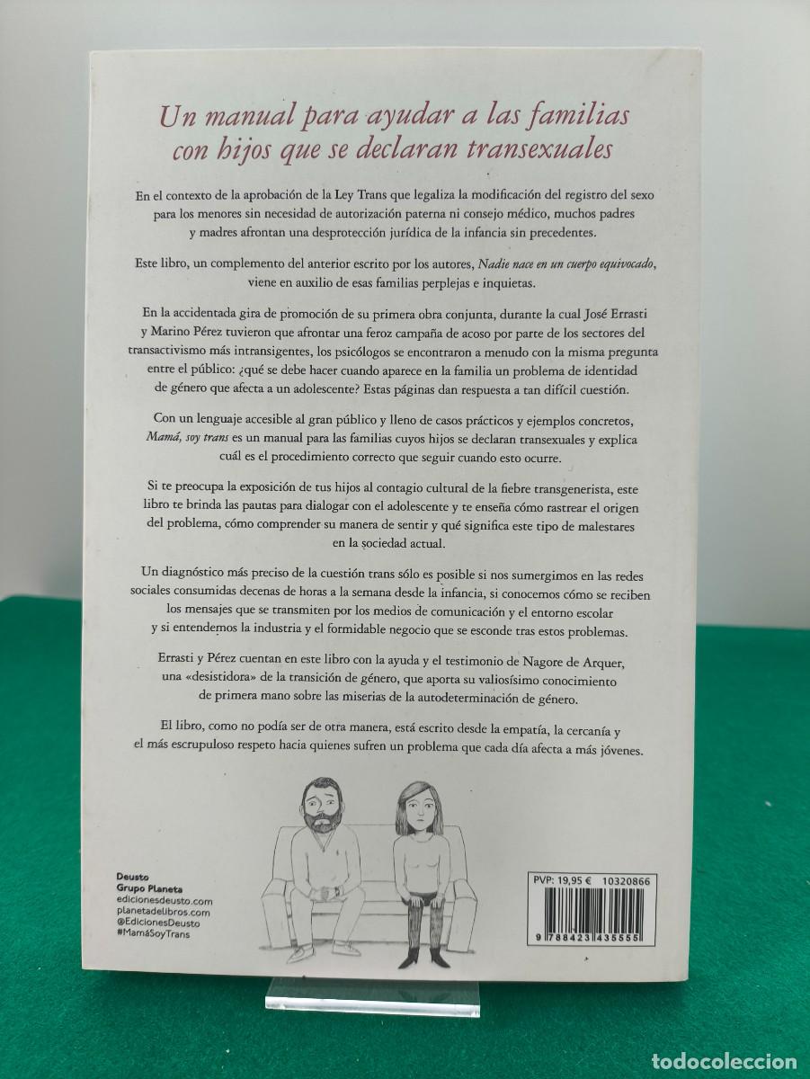 Libros de segunda mano: MAM&Aacute;, SOY TRANS / VV.AA. / 1&ordf;ed.2023. DEUSTO - Foto 4