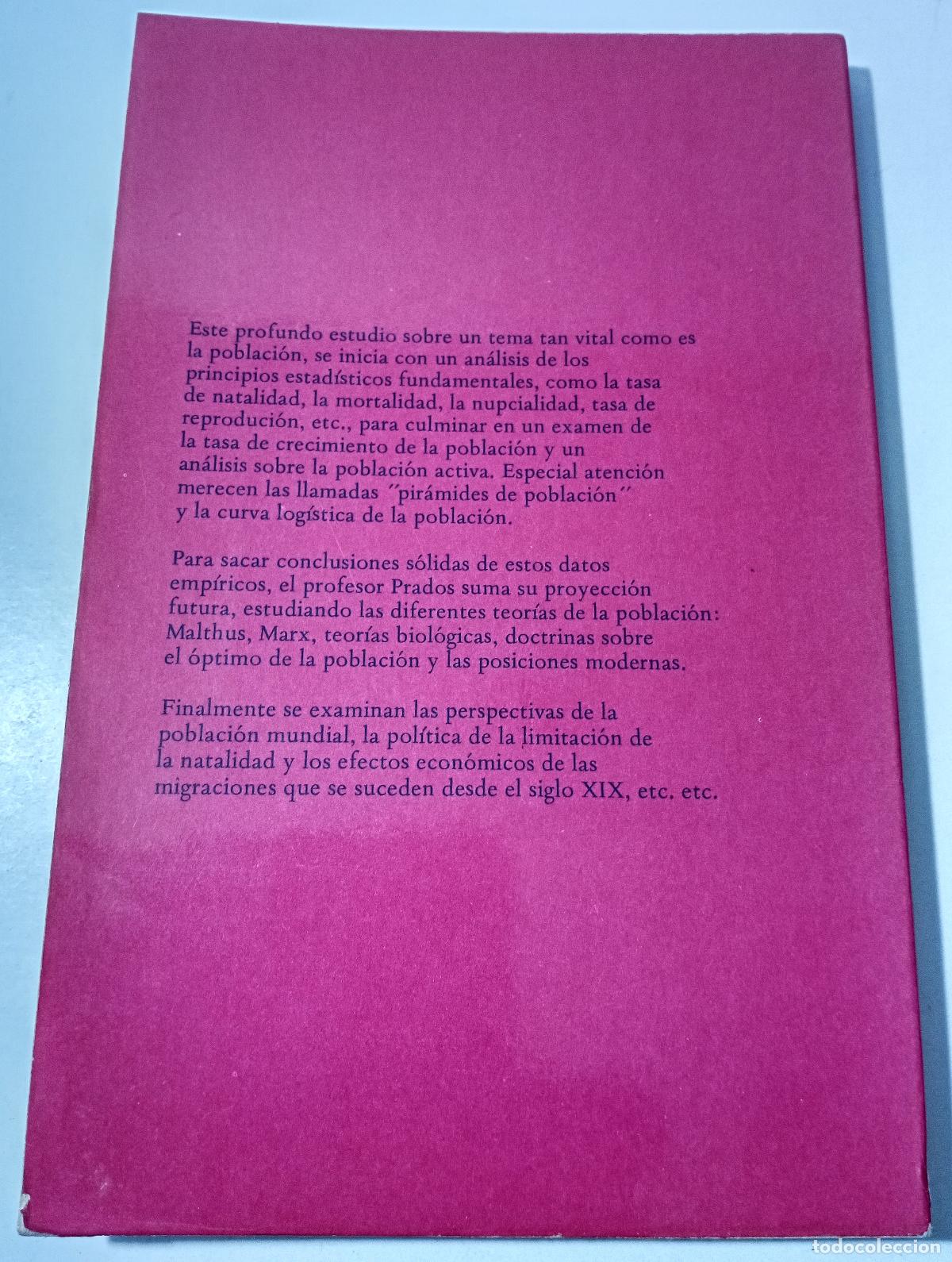 Libros de segunda mano: La poblacion - Prados Arrate, Jesus - Foto 4