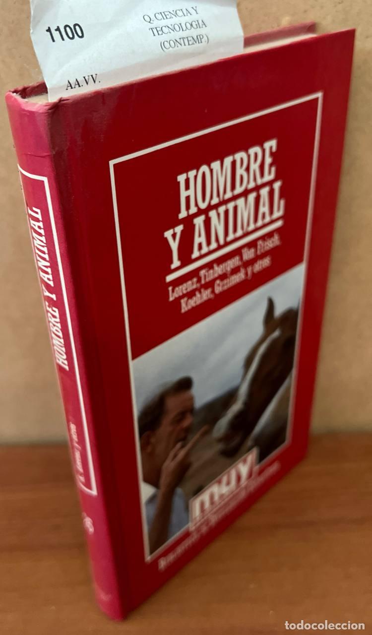 Gebrauchte B&uuml;cher: AA.VV. - Hombre y animal Estudios sobre comportamiento