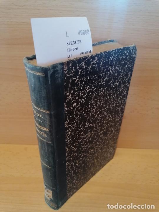 Libros de segunda mano: SPENCER, Herbert - LES PREMIERS PRINCIPES - Foto 1
