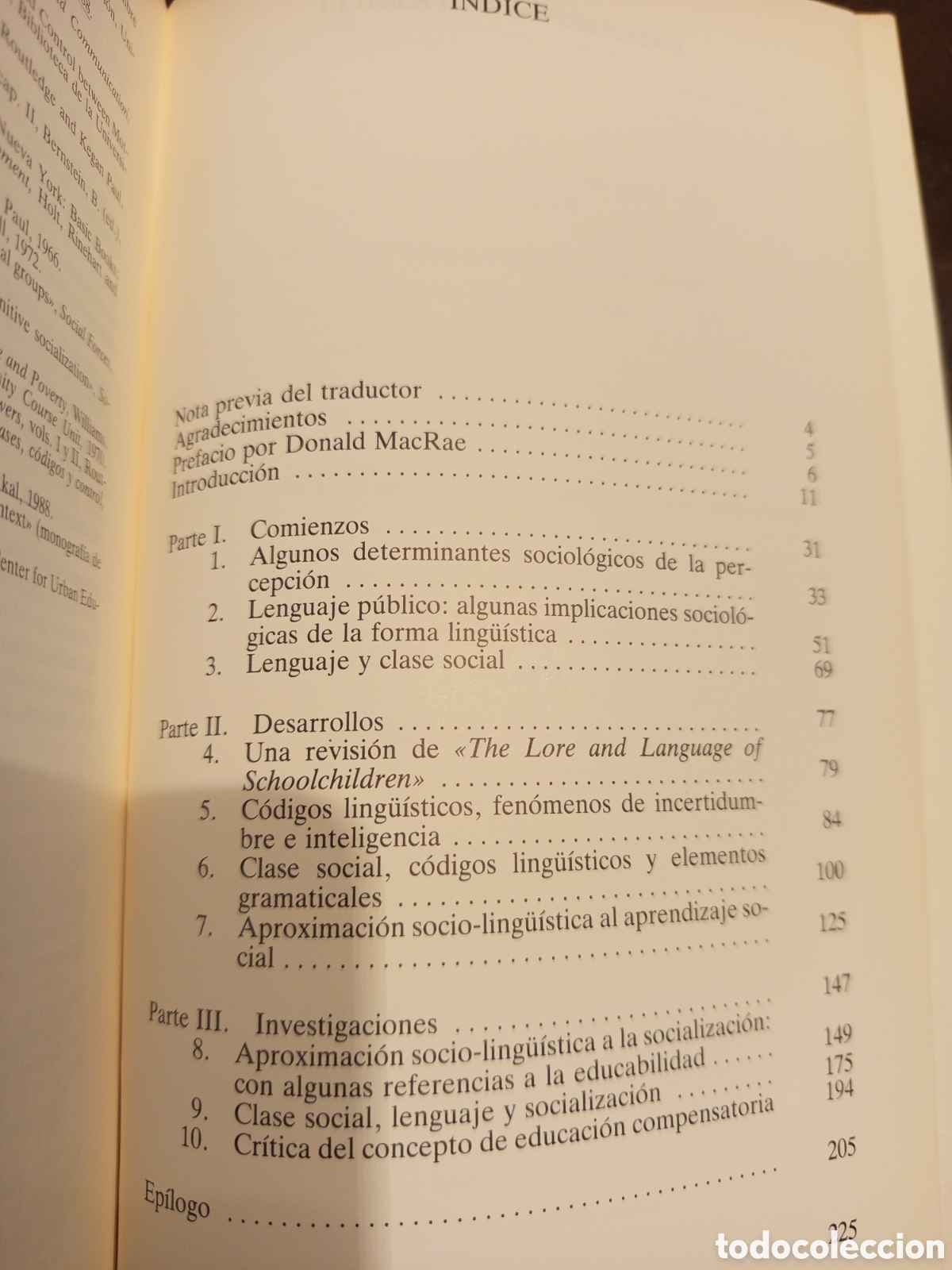 Libros de segunda mano: CLASES,CODIGOS Y CONTROL (BASIL BERNSTEIN) - Foto 3