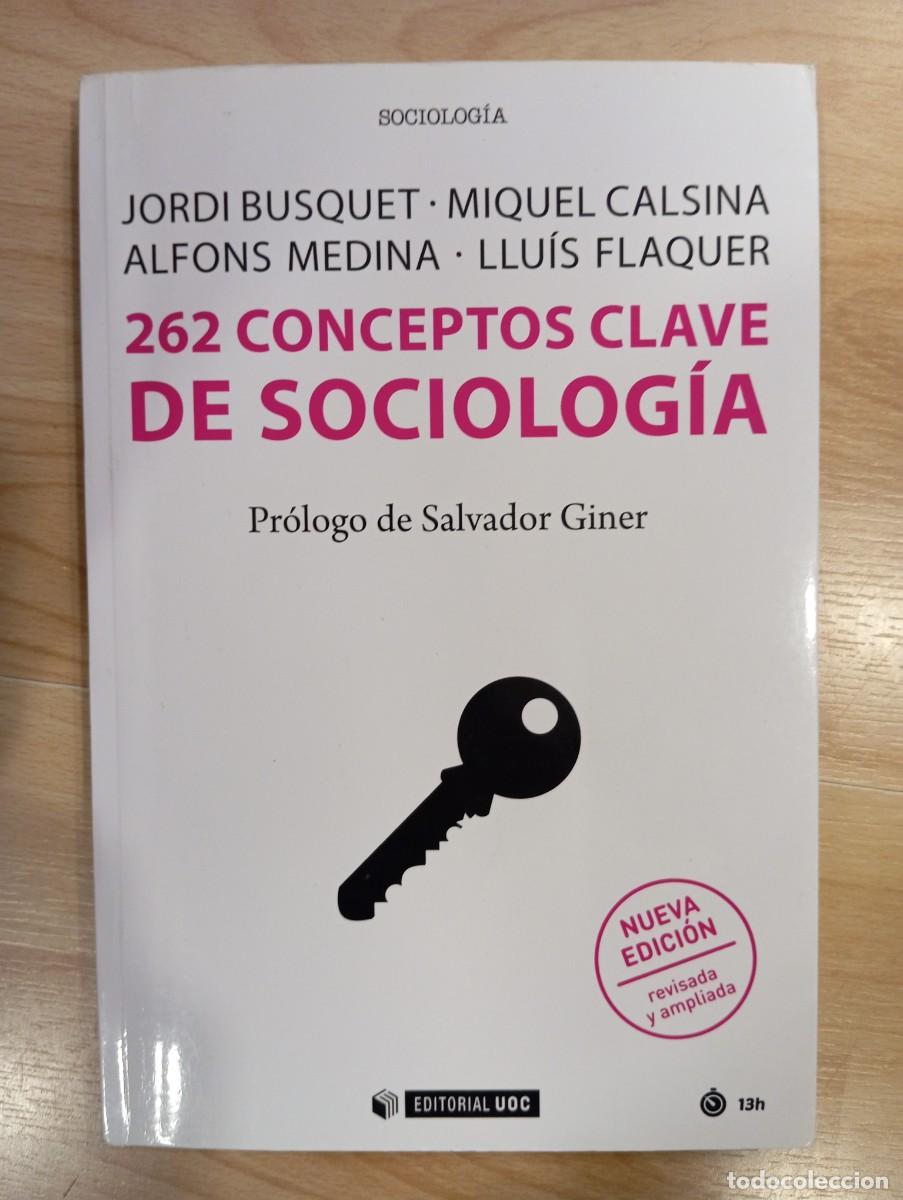 Libros de segunda mano: 262 conceptos clave de sociolog&iacute;a. - Foto 1