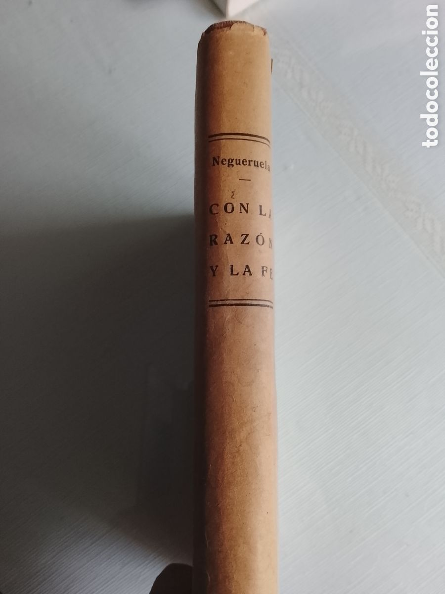 Libros de segunda mano: 1942. CON LA RAZ&Oacute;N Y LA FE. - Foto 3