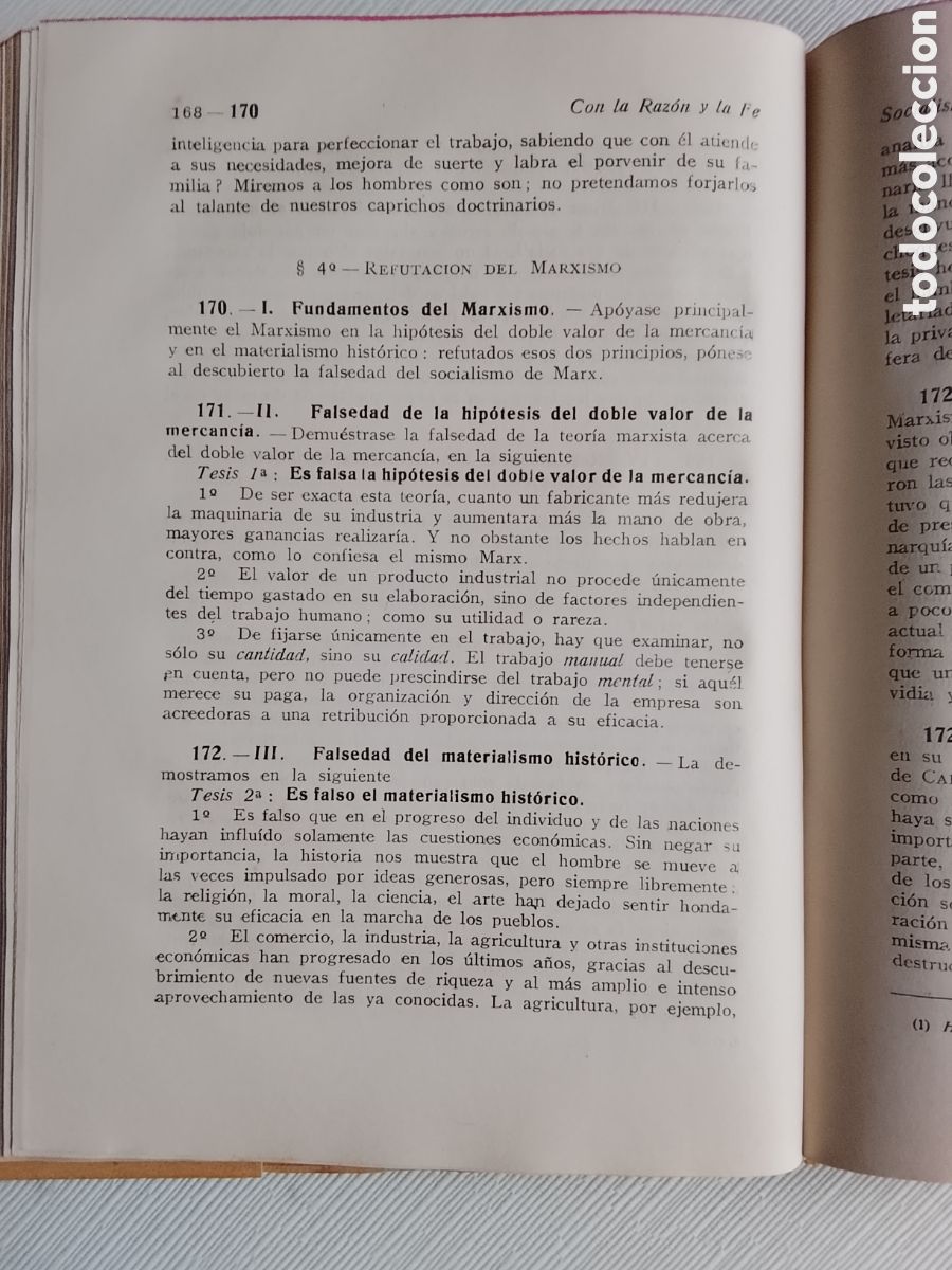 Libros de segunda mano: 1942. CON LA RAZ&Oacute;N Y LA FE. - Foto 5