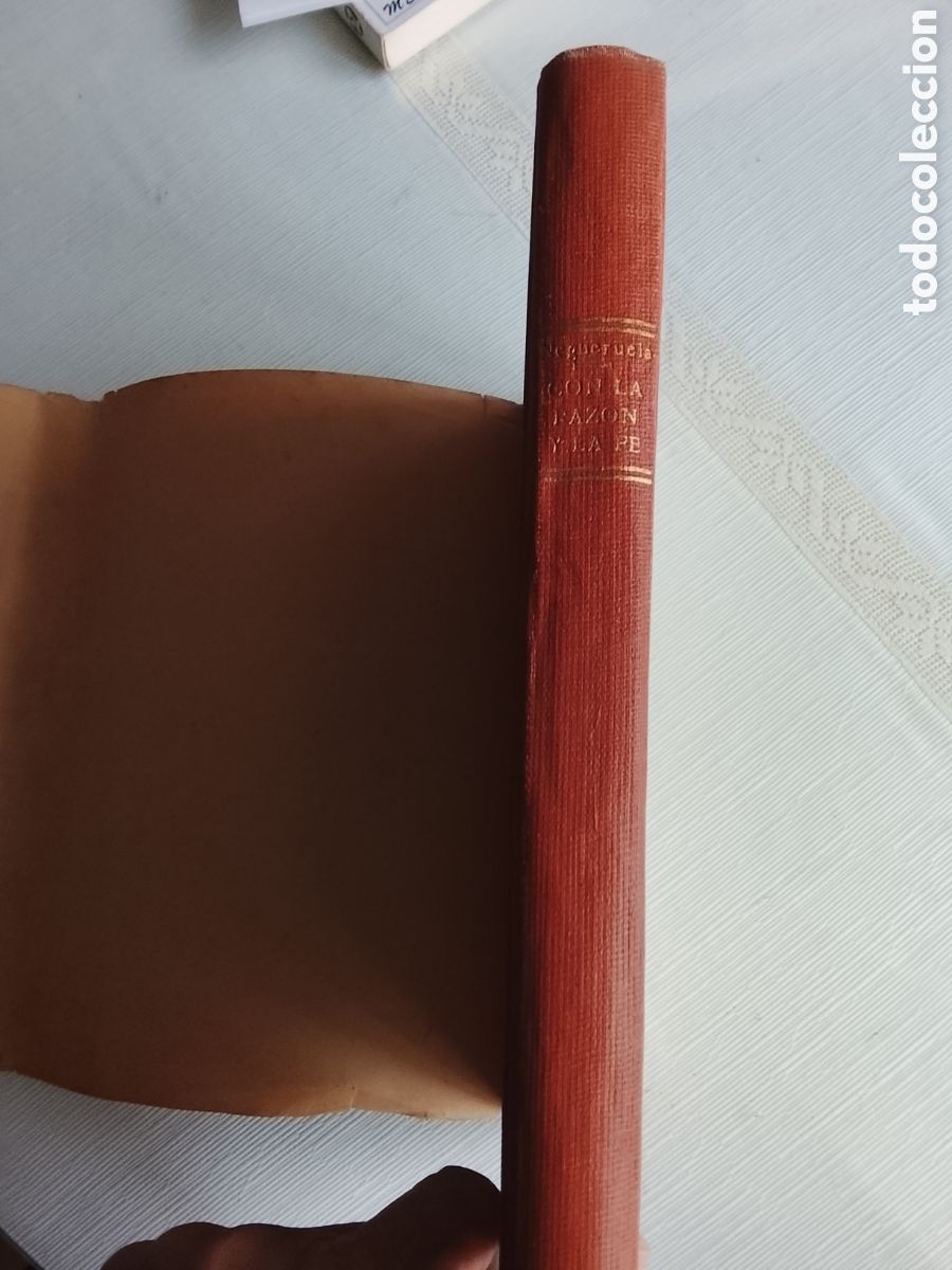Libros de segunda mano: 1942. CON LA RAZ&Oacute;N Y LA FE. - Foto 2