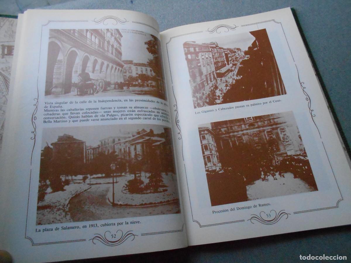 Libros de segunda mano: INSTANTANEAS ZARAGOZANAS. DESDE COMIENZO DE SIGLO. - Foto 4