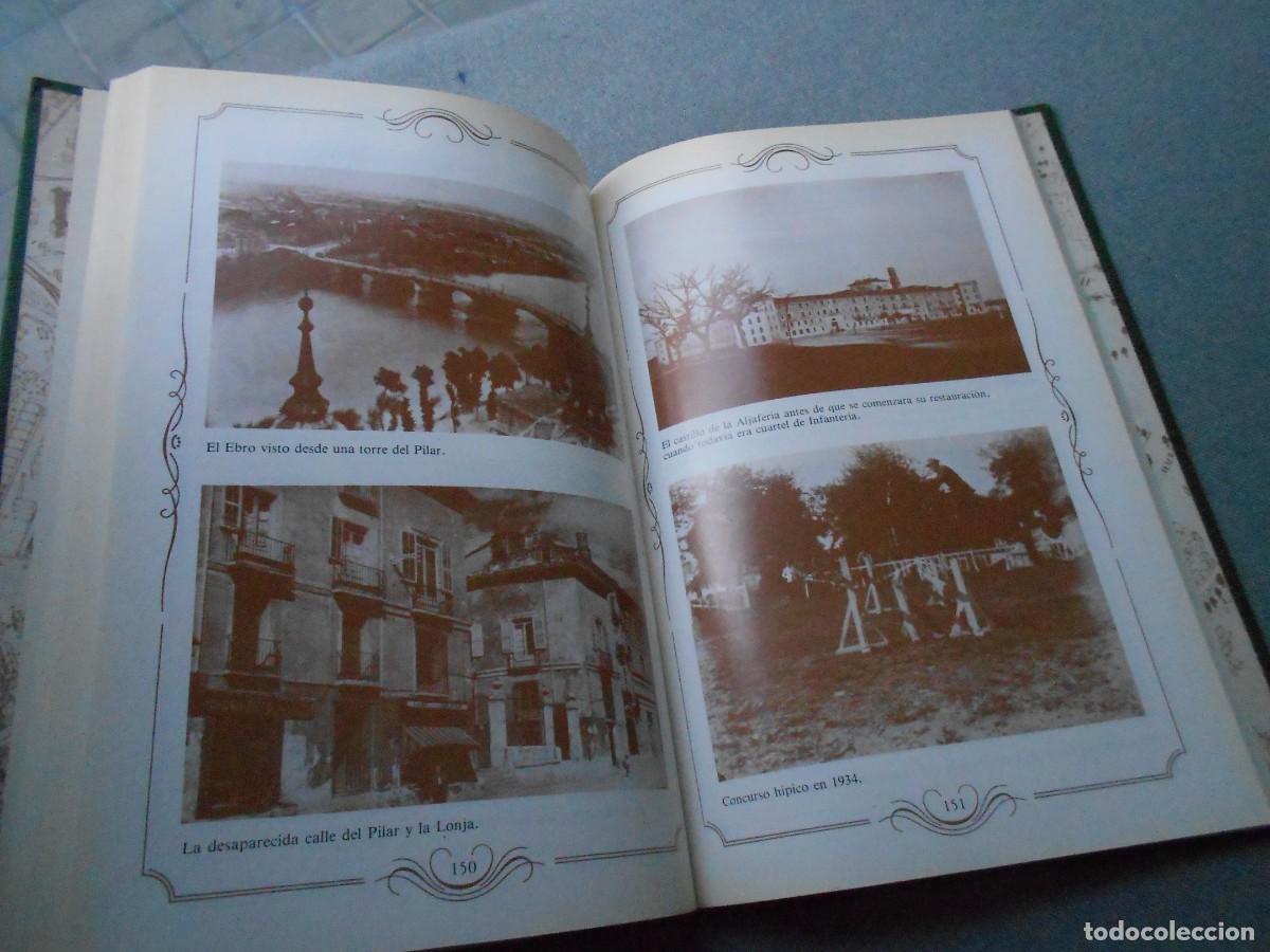 Libros de segunda mano: INSTANTANEAS ZARAGOZANAS. DESDE COMIENZO DE SIGLO. - Foto 13