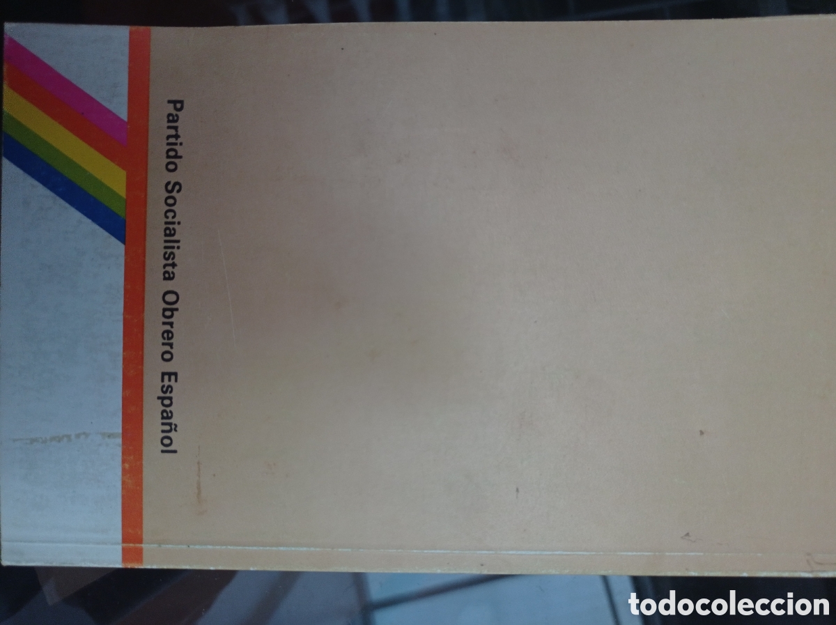 Libros de segunda mano: Servicios sociales y generaci&oacute;n de empleo - PSOE. - Foto 2