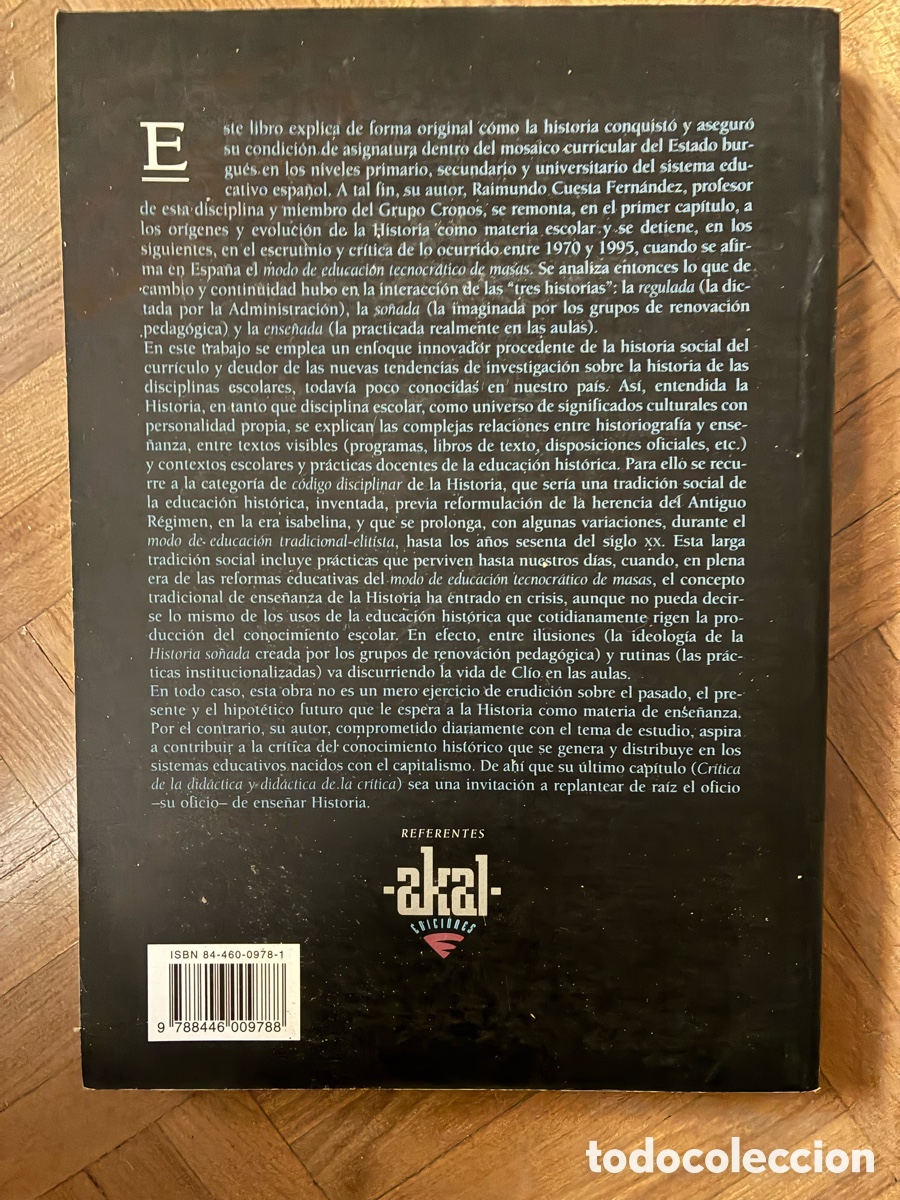 Libros de segunda mano: Cl&iacute;o en las aulas. La ense&ntilde;anza de la Historia en Espa&ntilde;a - Foto 2