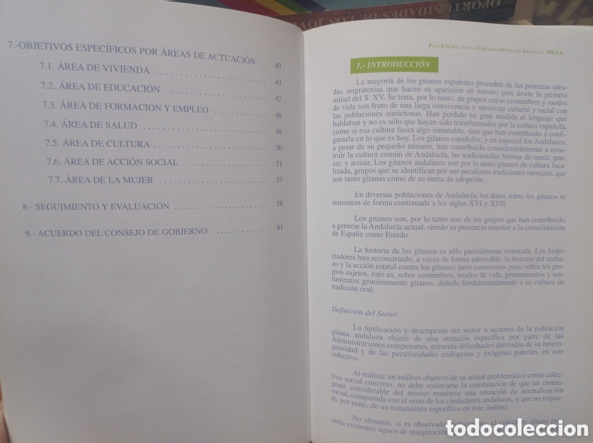 Libros de segunda mano: Plan Integral para la Comunidad Gitana - Foto 4