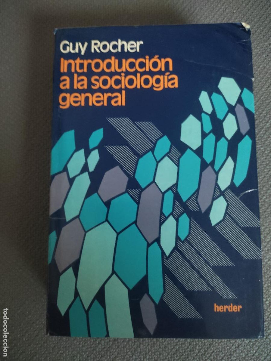 Libros de segunda mano: Introducci&oacute;n a la sociolog&iacute;a general, Guy Rocher, ed. Herder - Foto 1