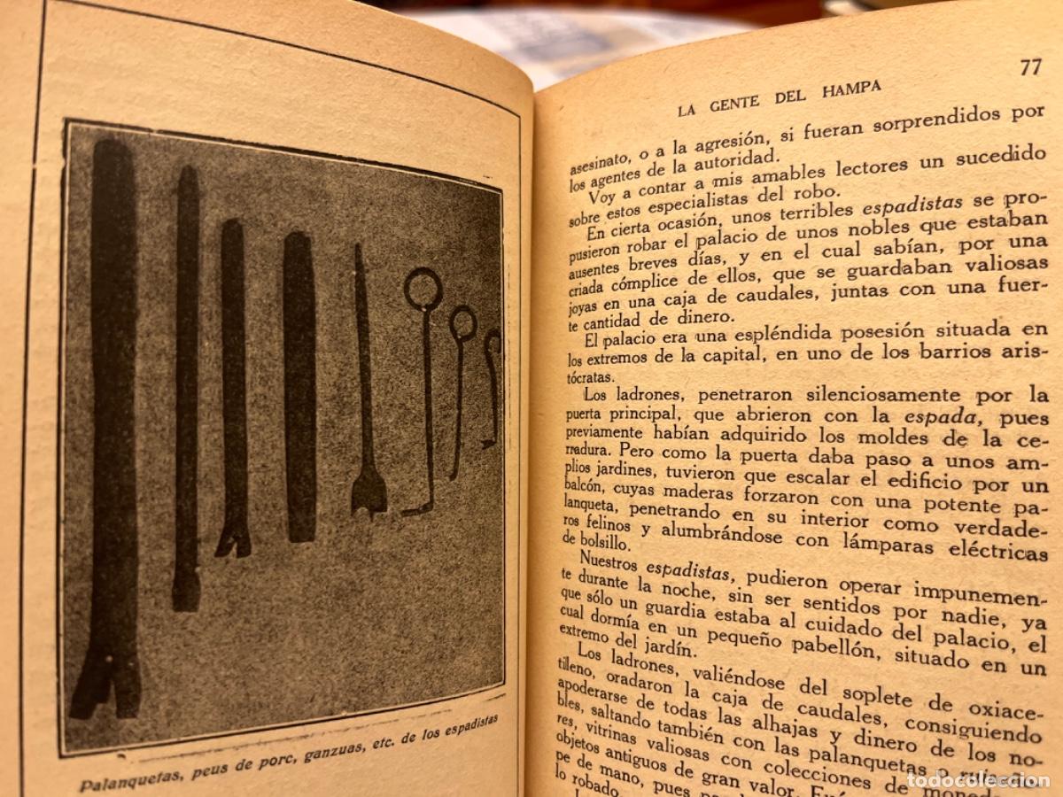 Libros de segunda mano: Holmes, Segundo.- La gente del hampa - Foto 4