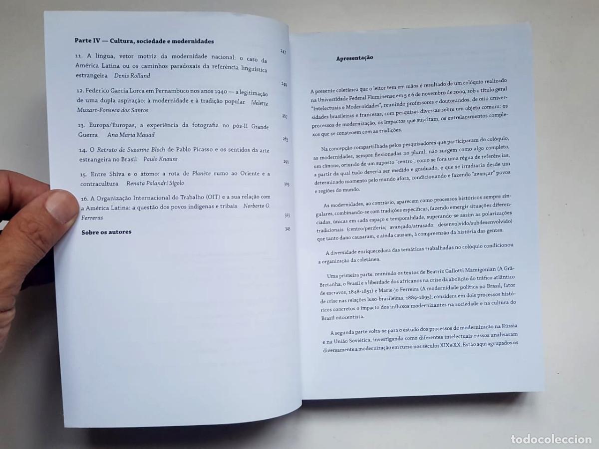 Libros de segunda mano: Intelectuais e modenidades, Daniel Aarao Reis e Denis Rolland - Foto 2