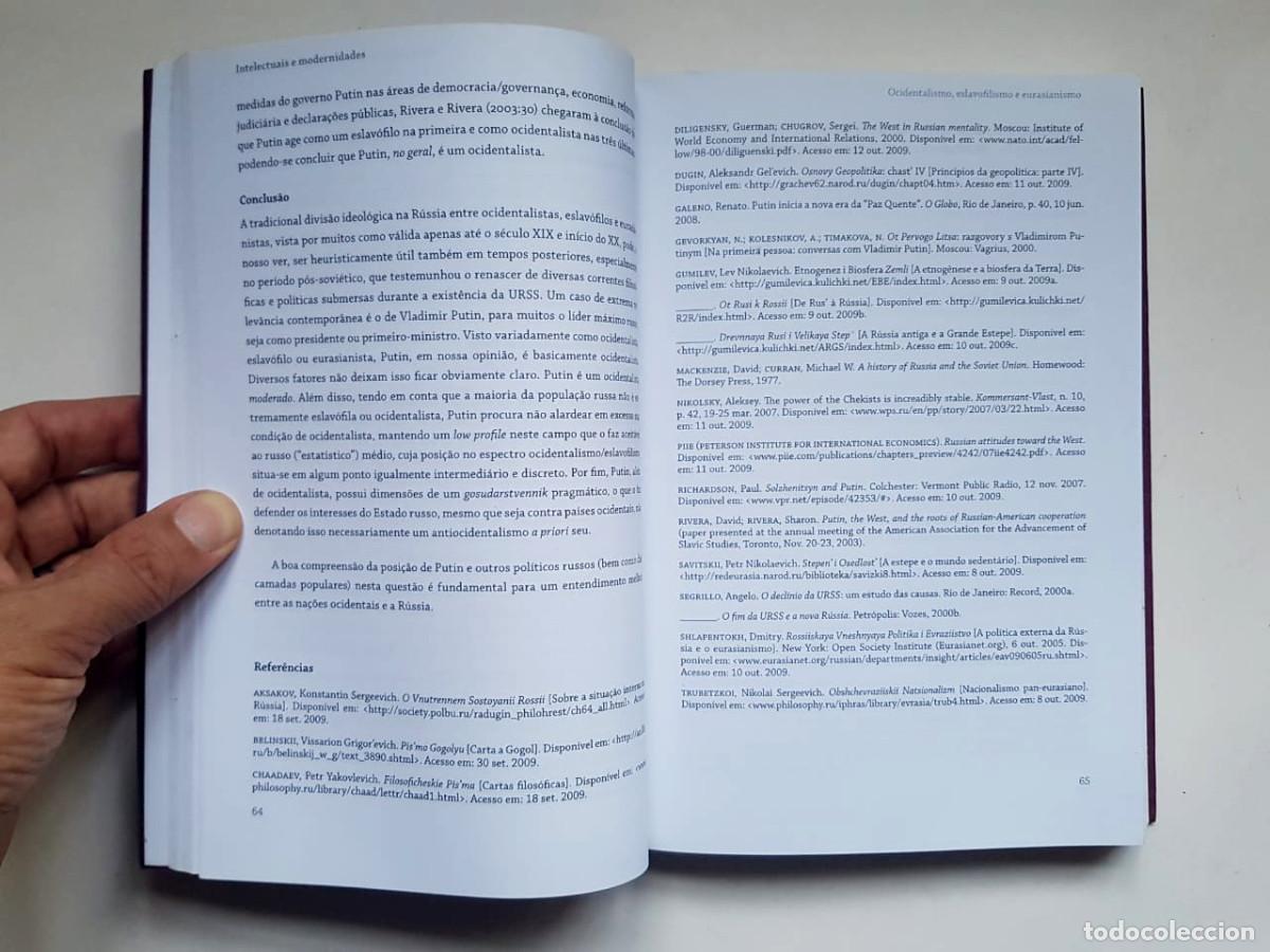 Libros de segunda mano: Intelectuais e modenidades, Daniel Aarao Reis e Denis Rolland - Foto 4