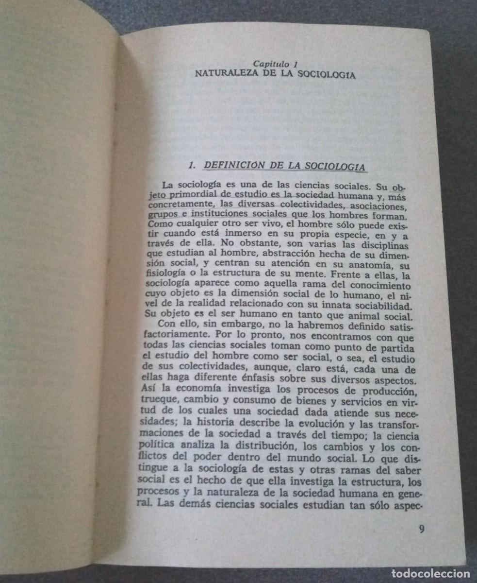Libros de segunda mano: Sociolog&iacute;a Salvador Giner - Foto 5