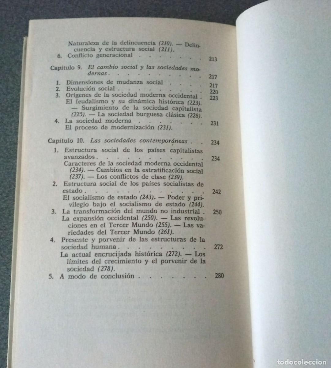 Libros de segunda mano: Sociolog&iacute;a Salvador Giner - Foto 8
