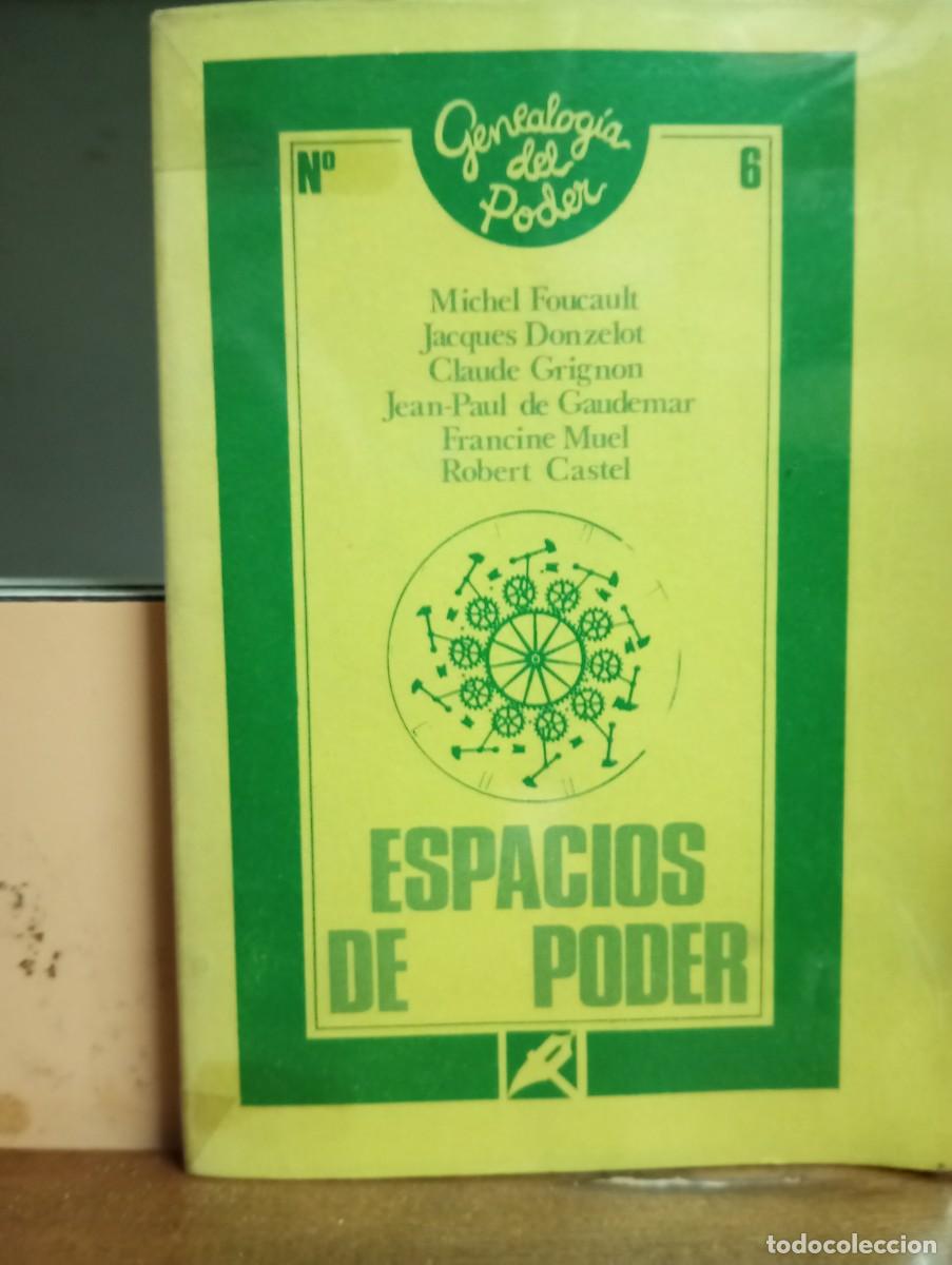 Libros de segunda mano: Espacios del poder, Michel Foucault. La piqueta 1981. Urbanismo - Foto 1