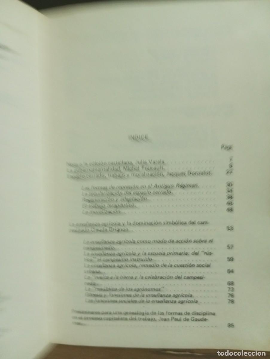 Libros de segunda mano: Espacios del poder, Michel Foucault. La piqueta 1981. Urbanismo - Foto 2