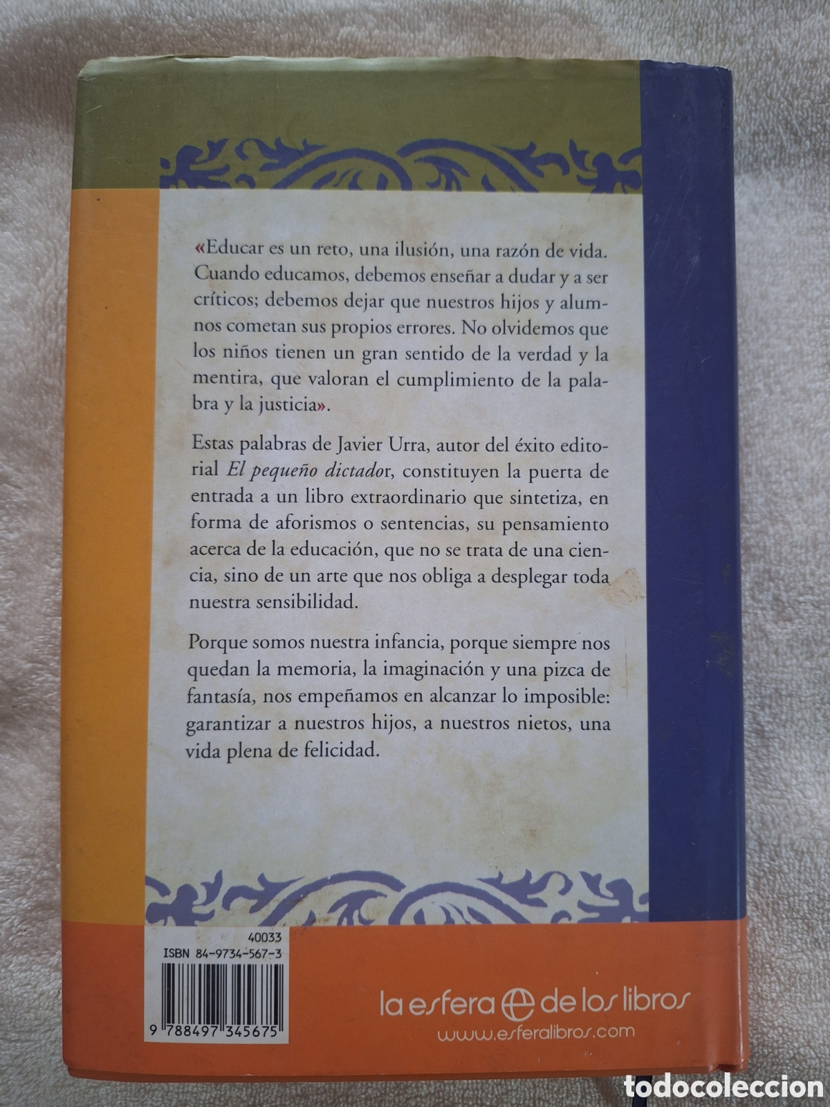 Libros de segunda mano: Libro &rdquo;El arte de educar&rdquo; Javier Urra - Foto 2