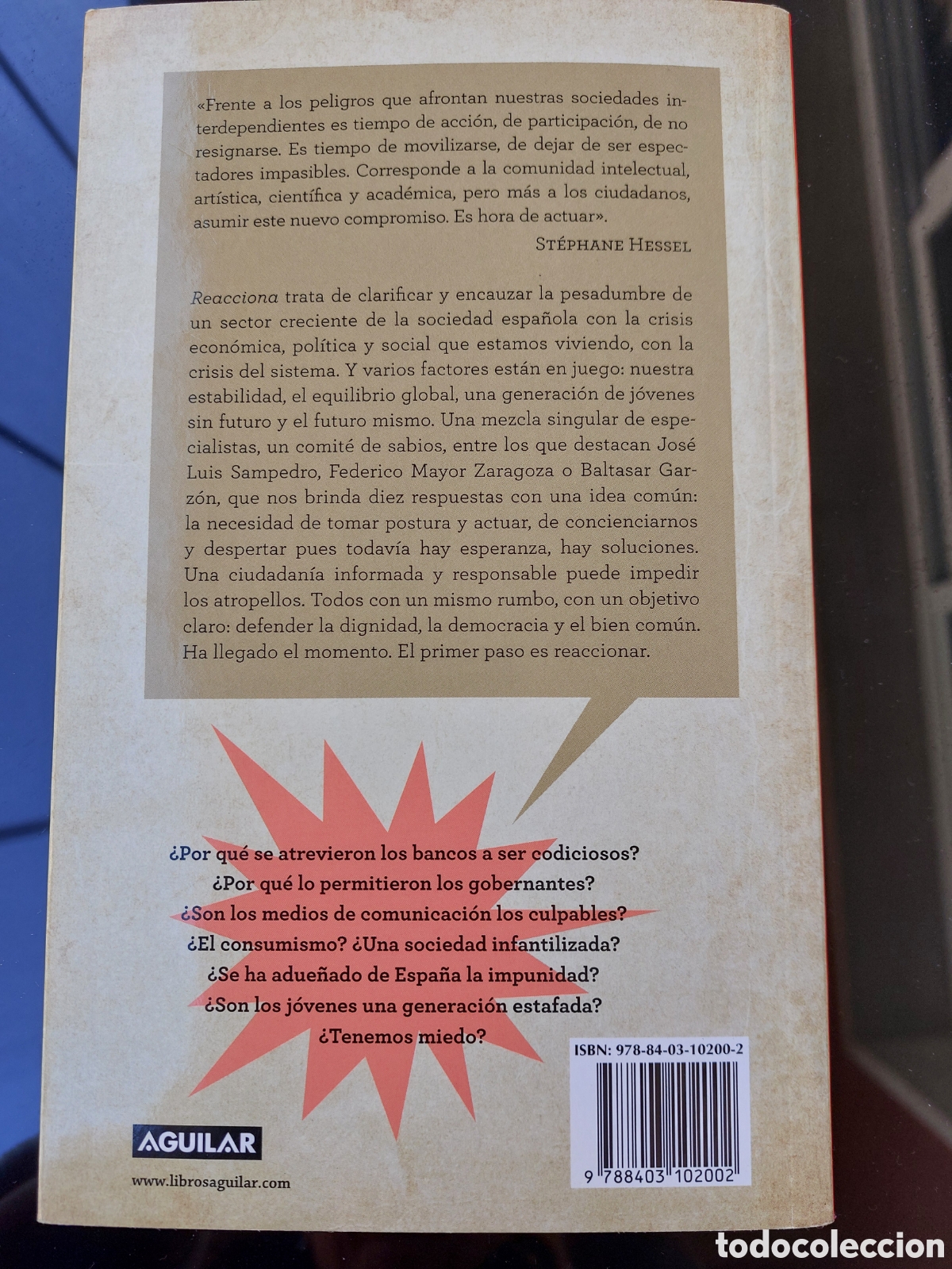 Libros de segunda mano: Reacciona. Varios autores - Foto 4