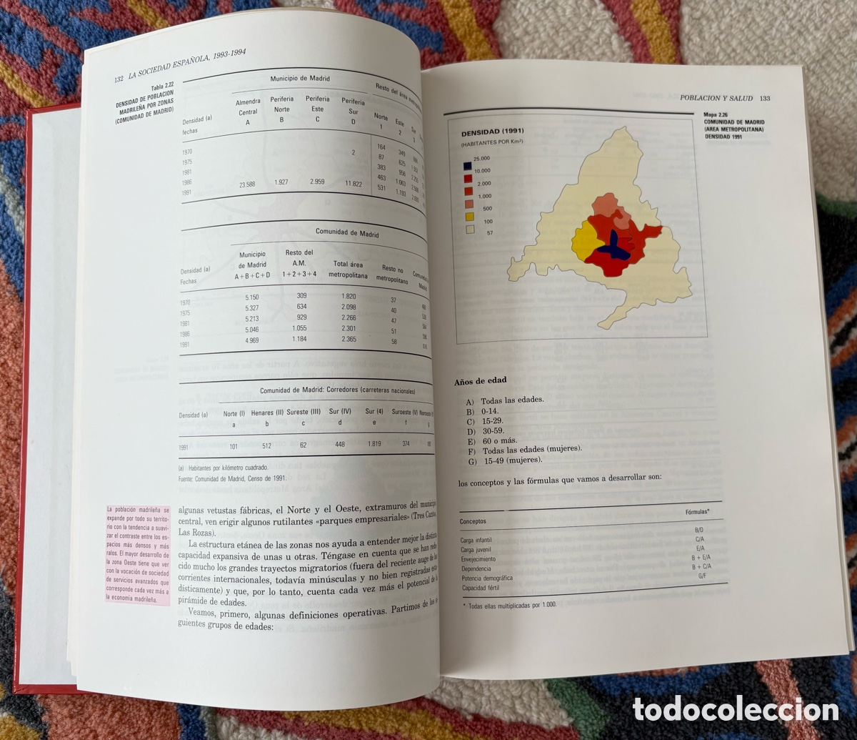Libros de segunda mano: La sociedad espa&ntilde;ola 1993-94 - Foto 2