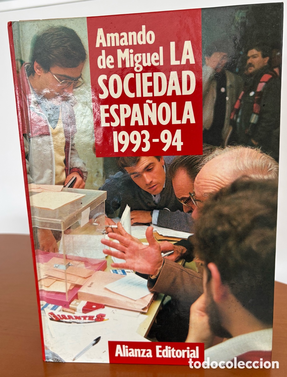 Libros de segunda mano: La sociedad espa&ntilde;ola 1993-94 - Foto 1