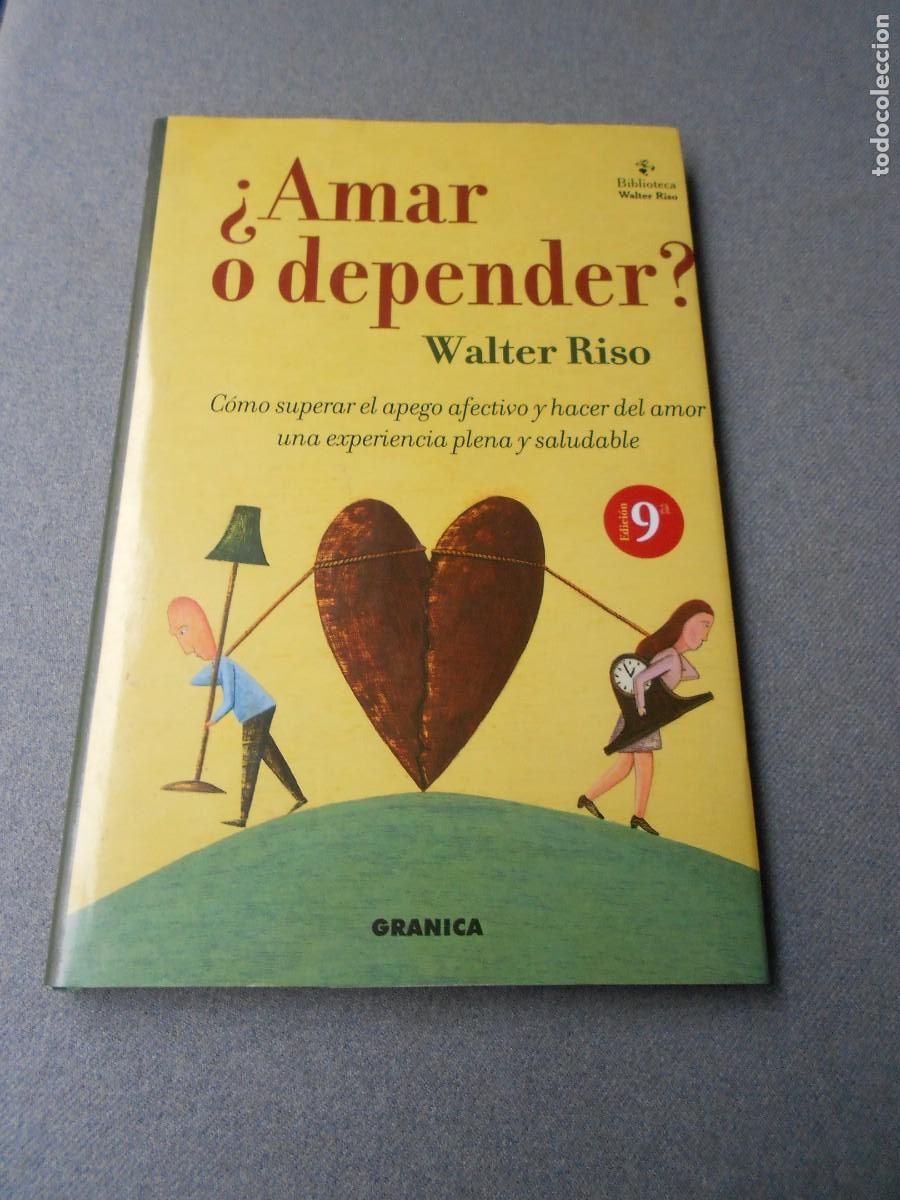 Libros de segunda mano: AMAR O DEPENDER. WALTER RISO - Foto 1
