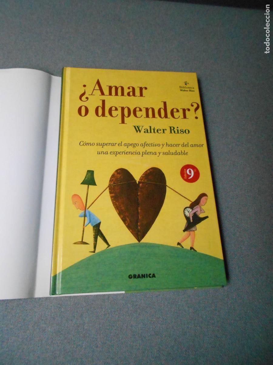 Libros de segunda mano: AMAR O DEPENDER. WALTER RISO - Foto 2